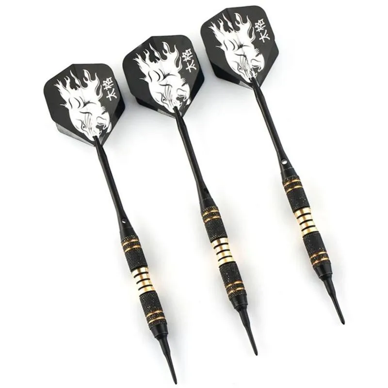 

3pcs Safety Soft Dart Soft Tip Darts Set Indoor Sport Flight Accessories Electronic Safety Soft Dartboard Entertainment