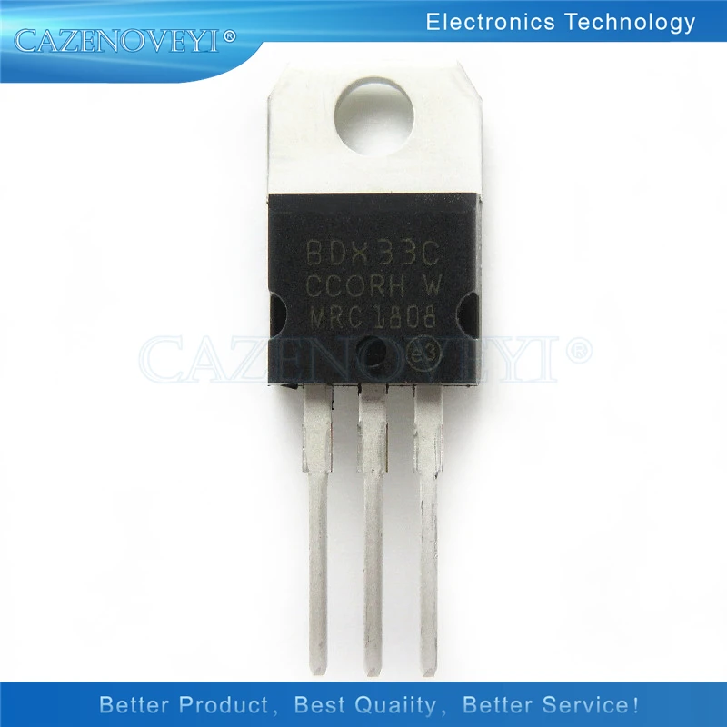 10 шт./лот BDX53C BDX33C BDX34C BDX54C BDX53 BDX33 BDX34 BDX54 TO220 Новый и оригинальный в наличии |