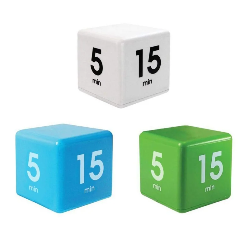 Таймер для кухни в виде кубика ярких цветов таймер Miracle Cube 5 15 30 и 60 минут