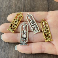 10pcs egyptian queen nefertiti pendants diy handmade accessories african gifts for women and man for jewelry making