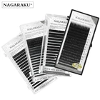 NAGARAKU 8-25 мм Смешанная Длина J B C D DD L LC LD N M изгиб норковые ресницы для наращивания для искусственных ресниц