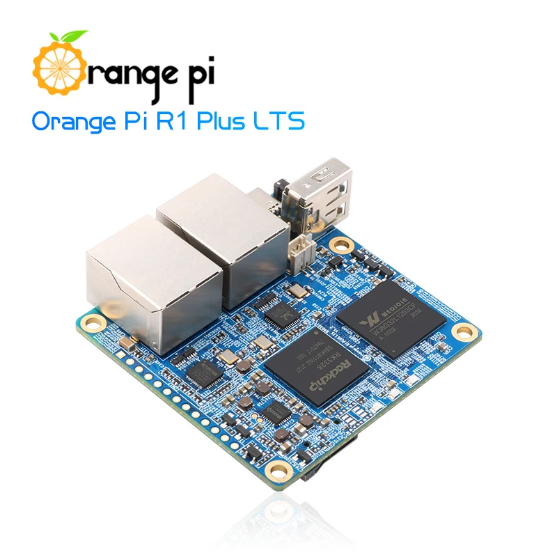 Orange Pi R1 Plus LTS 1 ГБ ОЗУ использует Rockchip RK3328 компьютер с открытым исходным кодом