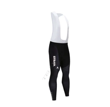 trousers STRAVA road bike team 9D cojin de equitacion traje de primavera y otono camisa de manga larga jersey - Цвет: trousers
