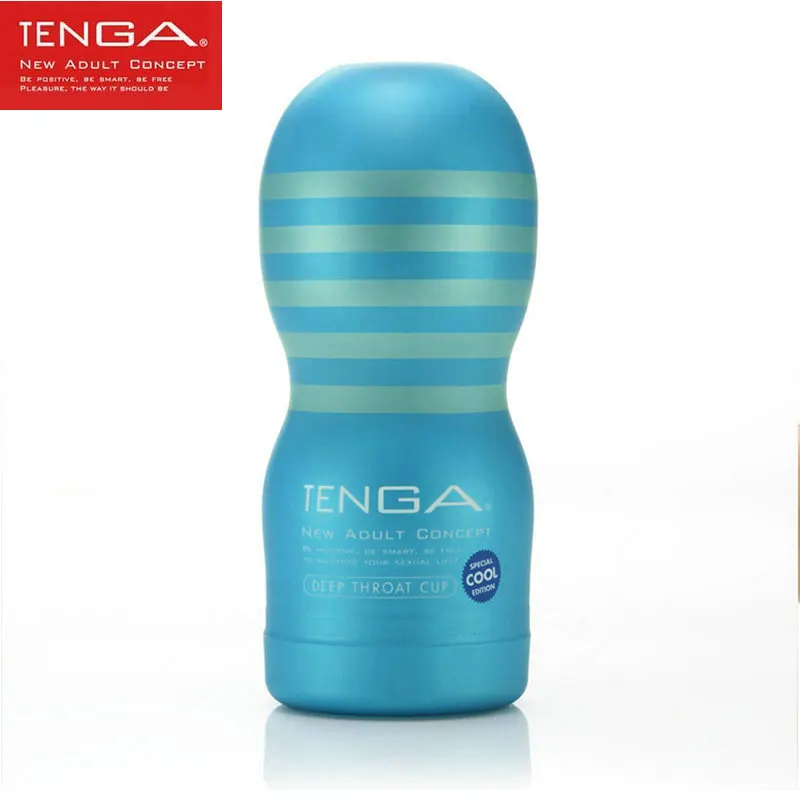 Мужской мастурбатор Tenga Cool Mint серии Глубокая глотка чашка для интима