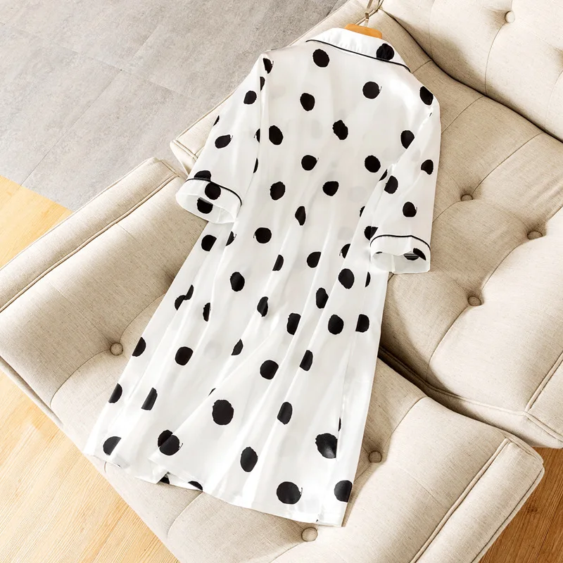 Женская ночная рубашка большого размера 3XL женское платье для сна домашняя