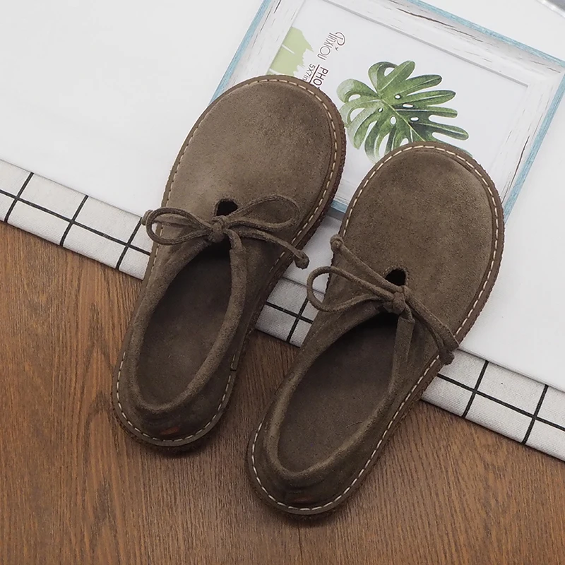 Ботильоны на шнуровке Mori в стиле ретро литературные полусапожки толстой подошве