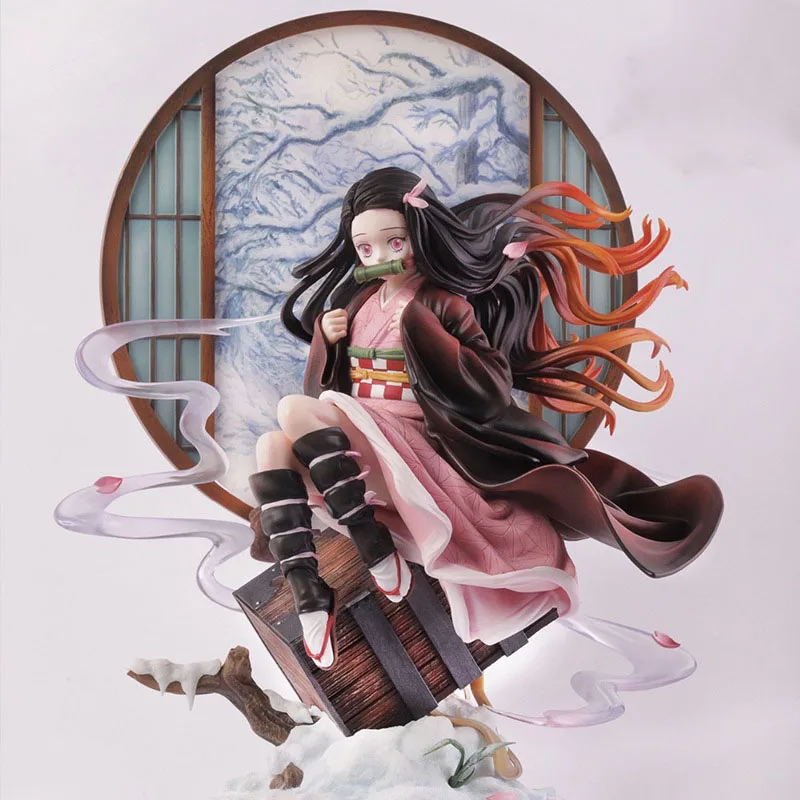 

Японское аниме: рассекающий демонов киметасу no Yaiba Kamado Nezuko GK, статуя, игрушки, модель, кукла, подарок, ПВХ экшн-фигурка