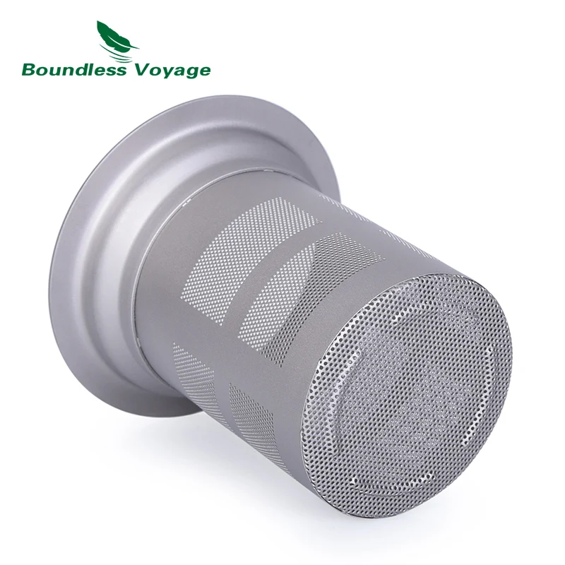 Boundless Voyage 180 мл титановая чайная чашка Сверхлегкая походная двухслойная кофейная