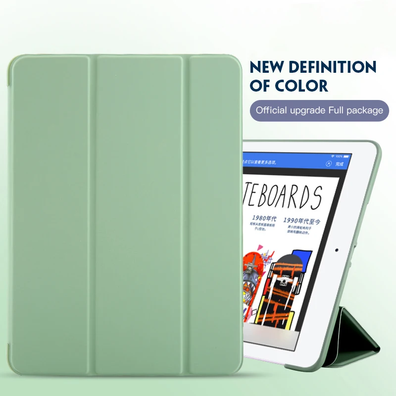 Чехол Funda для iPad Pro 11 2018 с держателем карандашей умный кожаный тройной бумажник из