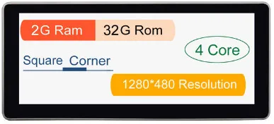 10,25 дюймовый автомобильный Android gps навигатор для Mercedes Benz GLC C Class W205- с мультимедийным bluetooth wifi сенсорным экраном - Цвет: 2-32G 4 Core