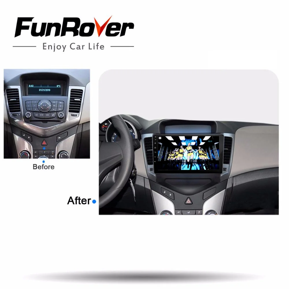 Штатная магнитола для Шевролет Круз Chevrolet Cruze J300 2009 2011 2012 2013 2014 Android 9.0 до 4 ЯДЕР DSP 2DIN