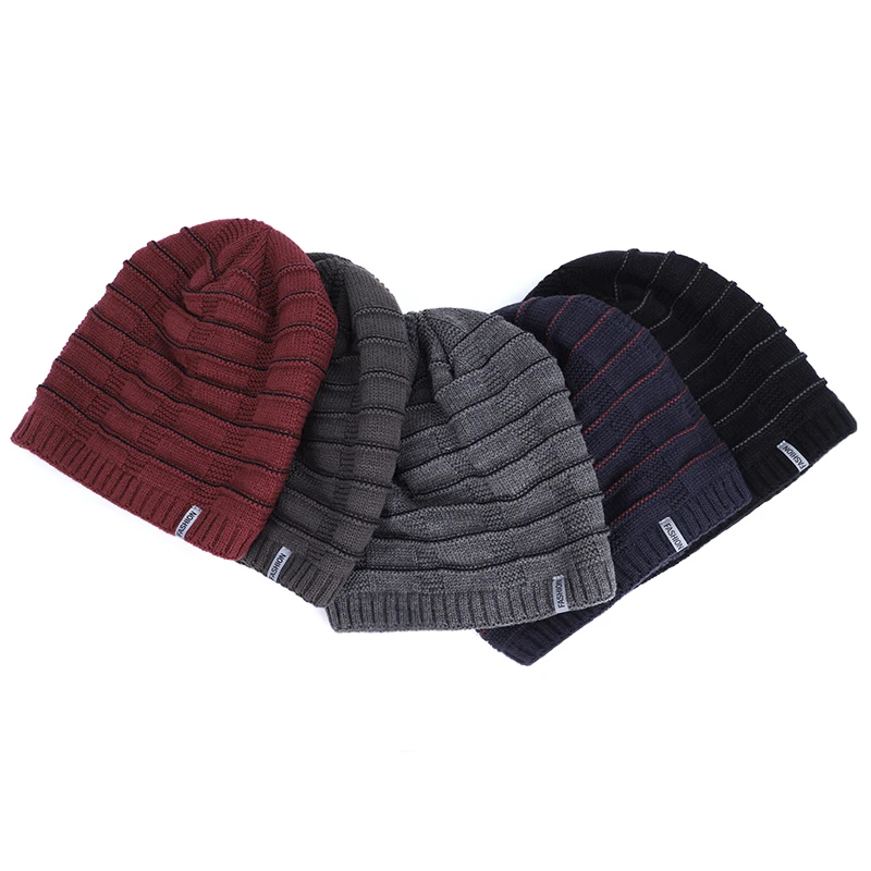 2019 модная мужская шапка с черепом зимняя бархатная Мужская и женская хлопковая