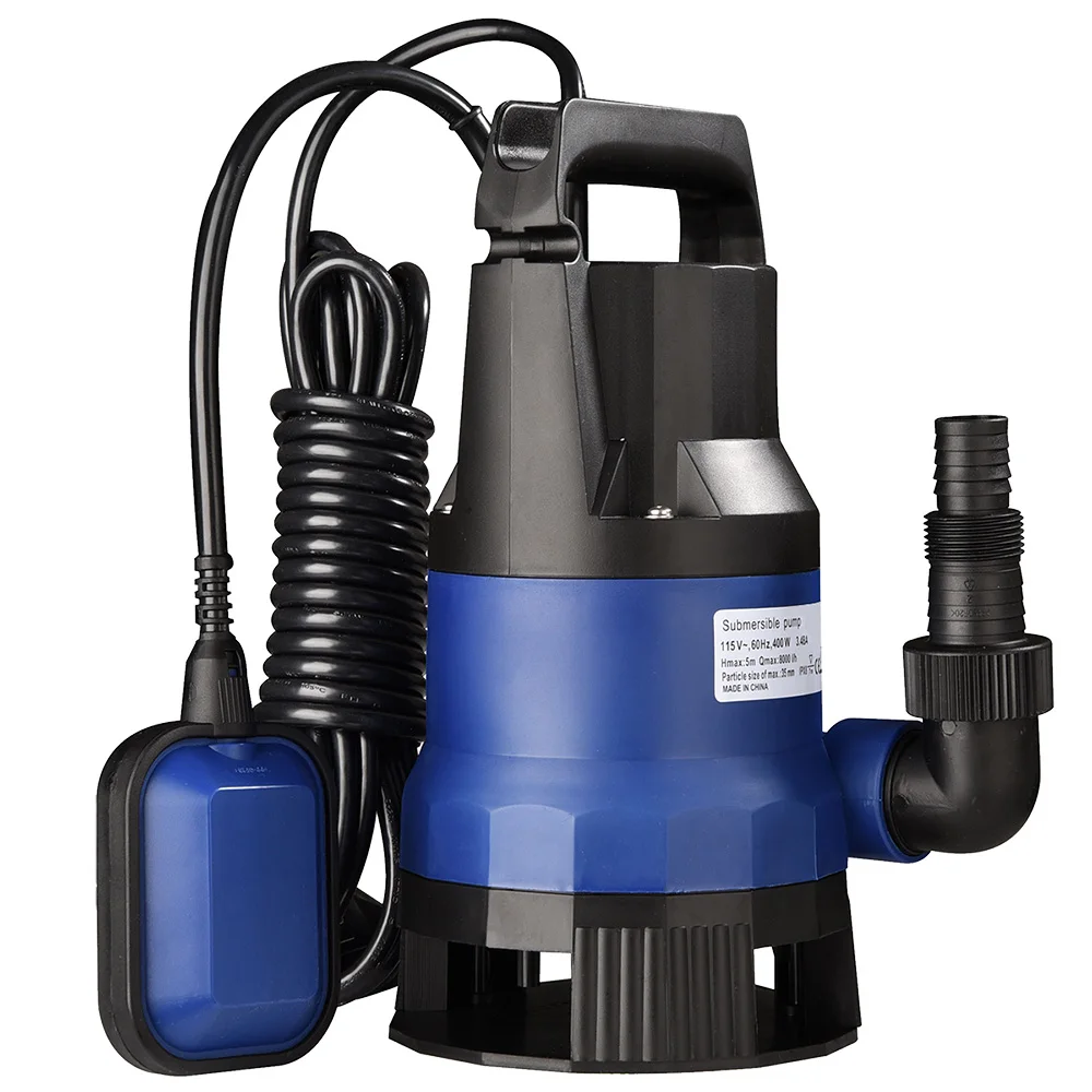 Yescom 1/2 HP 2112GPH 400 Вт погружной насос для грязной чистой воды плавательный бассейн