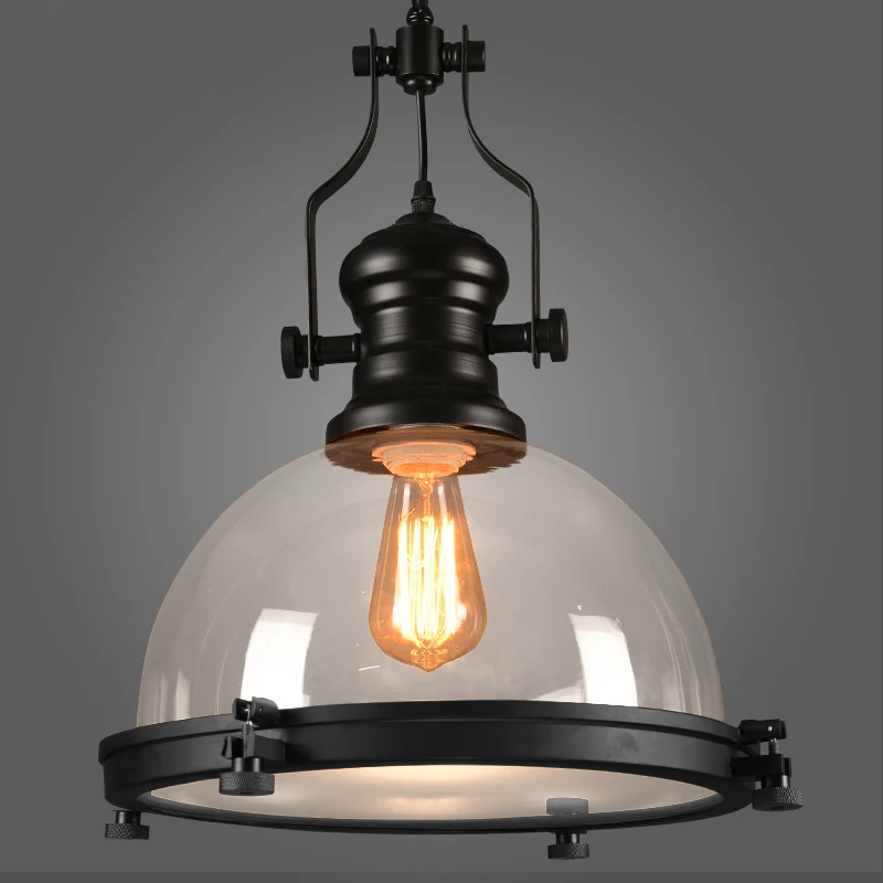 Лофт креативный ретро ресторан бар подвесной светильник Американская страна