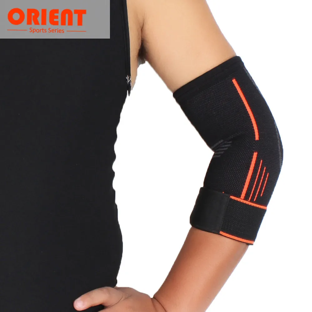 25# Outdoor Sports Elbow Support Brace Pad Injury Aid Strap Guard Wrap Band Absorb Sweat Sport Basketball Arm Sleeve | Спорт и