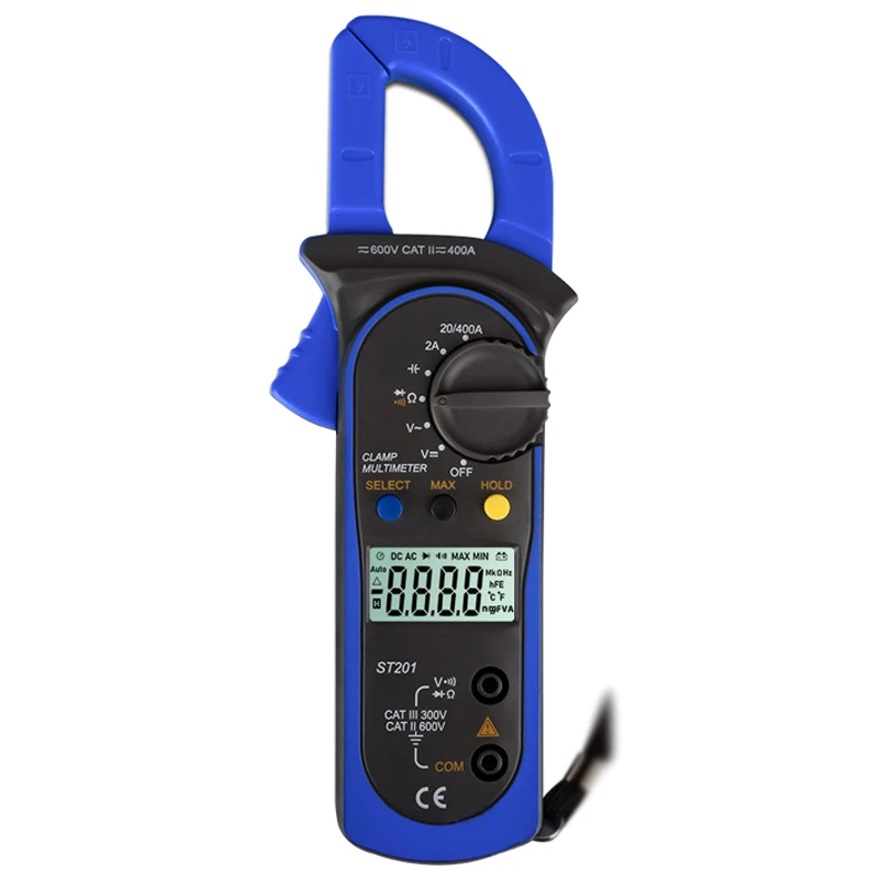 

Цифровой мультиметр-зажим, высокоточный Вольт-Ампер с ЖК-дисплеем и автоматическим выбором диапазона, 1 шт.