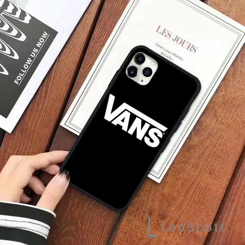 

American vanss casual sports brand Phone Case for iPhone 11 12 mini pro XS MAX 8 7 6 6S Plus X 5S SE 2020 XR