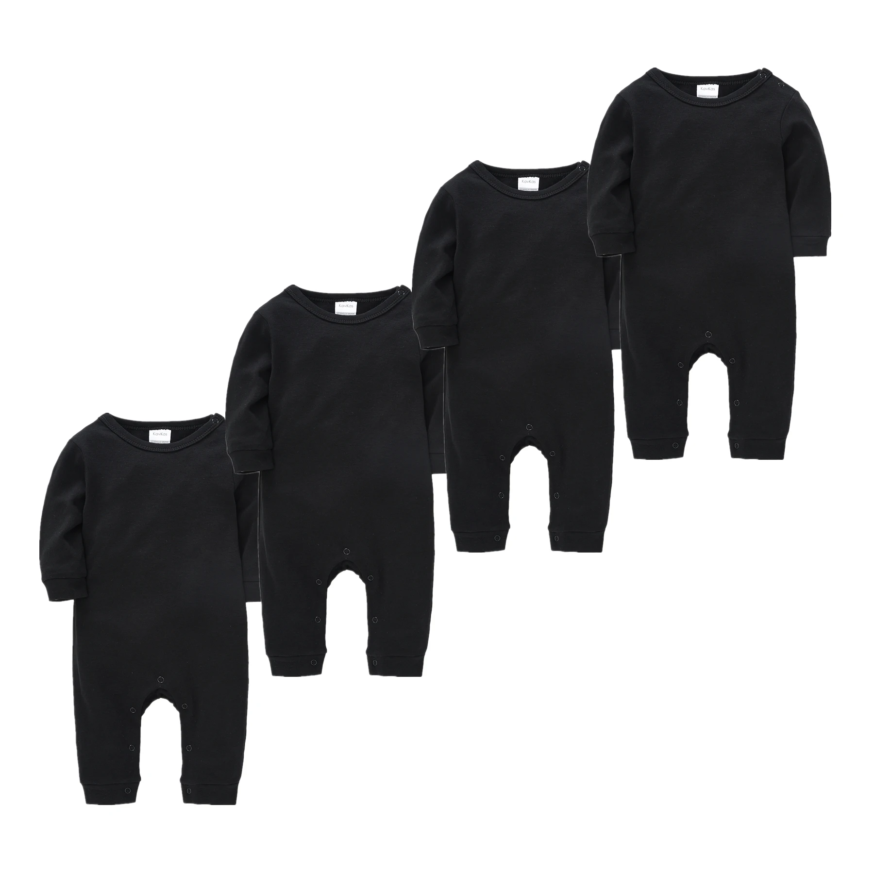 

Kavkas 0-18M Newborn Baby Pijamas Romper bebe fille Cotton Jumpsuit Onesie roupa bebe de Newborn Sleepers Baby Boys Pjiamas Sets