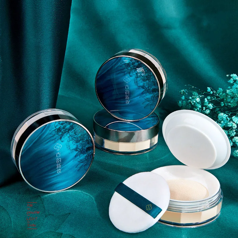 

Loose Powder Styling Powder Long-Lasting Oil Control, Waterproof, Natural Color Students Maquillaje