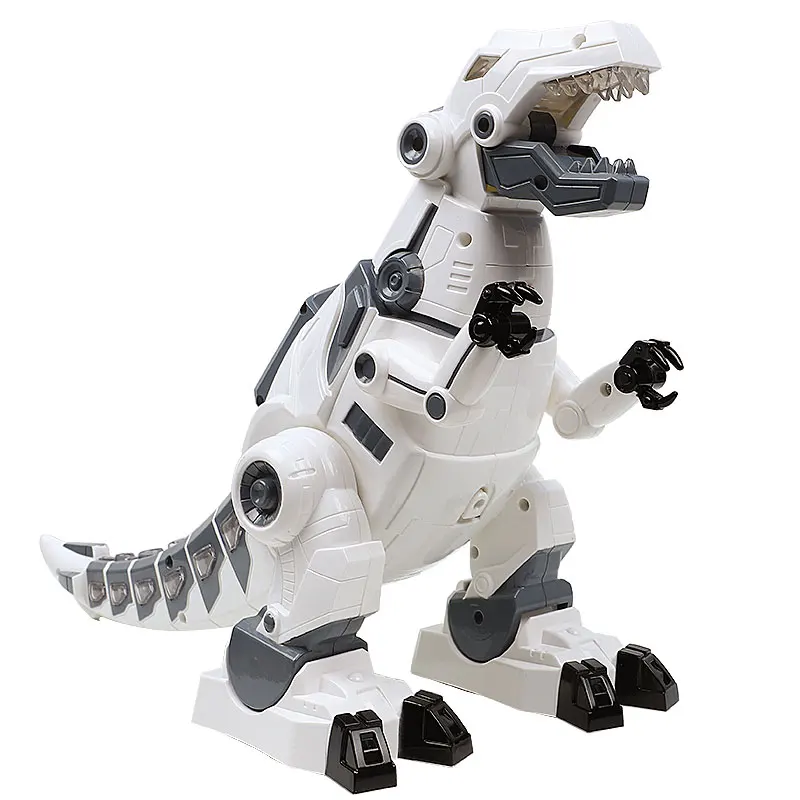 T rex Электрический ходячий динозавр детские игрушки робот с светильник звук