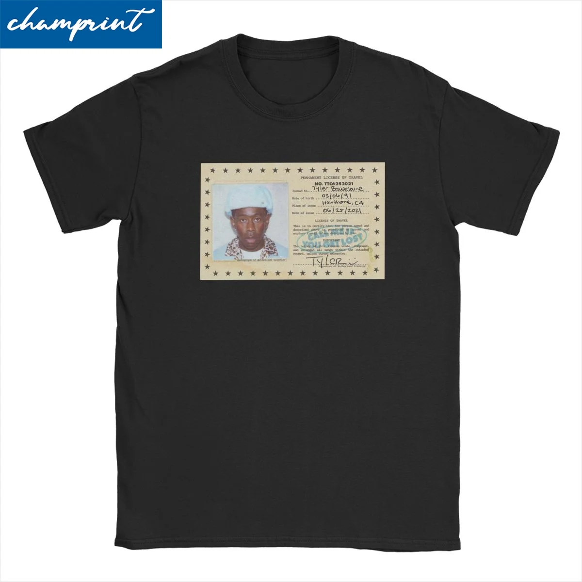 

Hipster Permanent License Of Travel T-Shirt Men Women's T Shirt Call Me if You Get Lost Tee Shirt Plus Size Clothing
