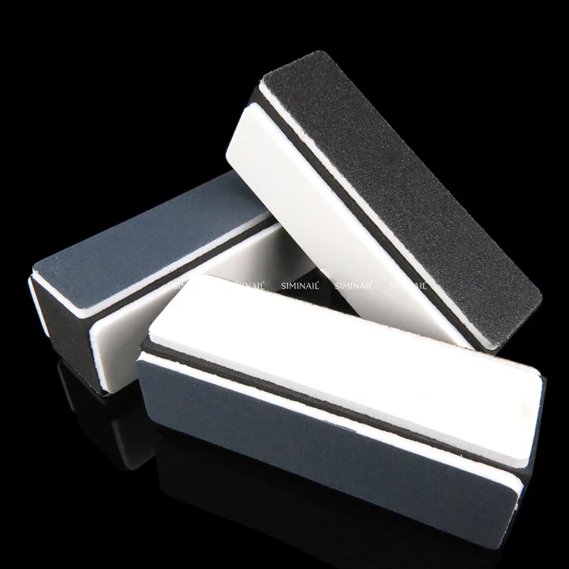 5 шт./лот пилка для дизайна ногтей шлифовальный блок наждачная бумага педикюра