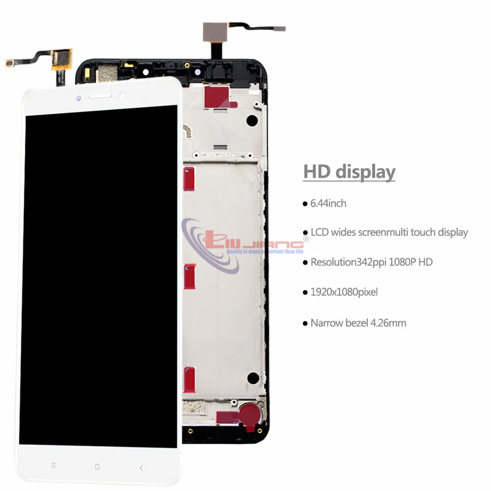 Оригинальный ЖК дисплей для XIAOMI Mi Max 2 сенсорный экран с рамкой запасные части Xiaomi