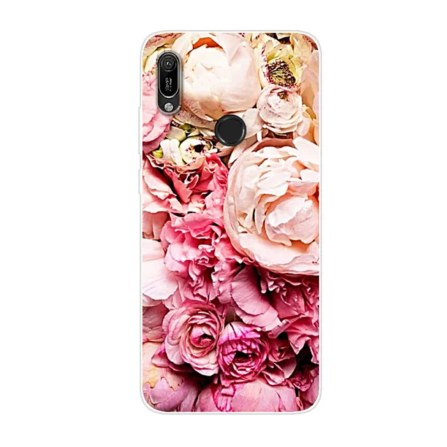 A 6,09 ''для huawei Y6 Мягкий силиконовый чехол TPU чехол для телефона для Coque huawei Y6 чехол для Y 6 6 лет модные тонкие чехлы