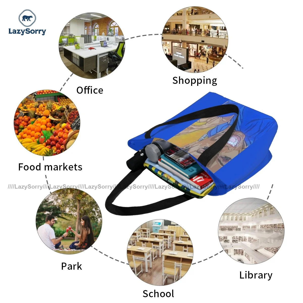 

Prodigy Shopping Bag Woman Gifts Handbags Reusable Cloth Outdoor Bags