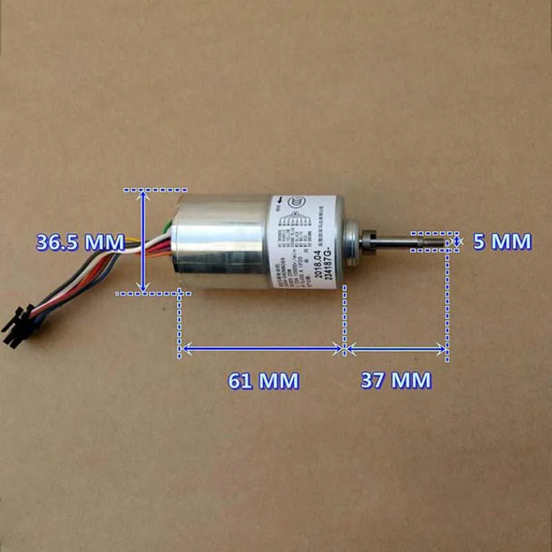 

SHINANO LA034-040NN08A 3-Phase Inner Rotor Brushless Motor DC 300V 25W Hall Driver Board / Connection Leads Cables Micro Motor