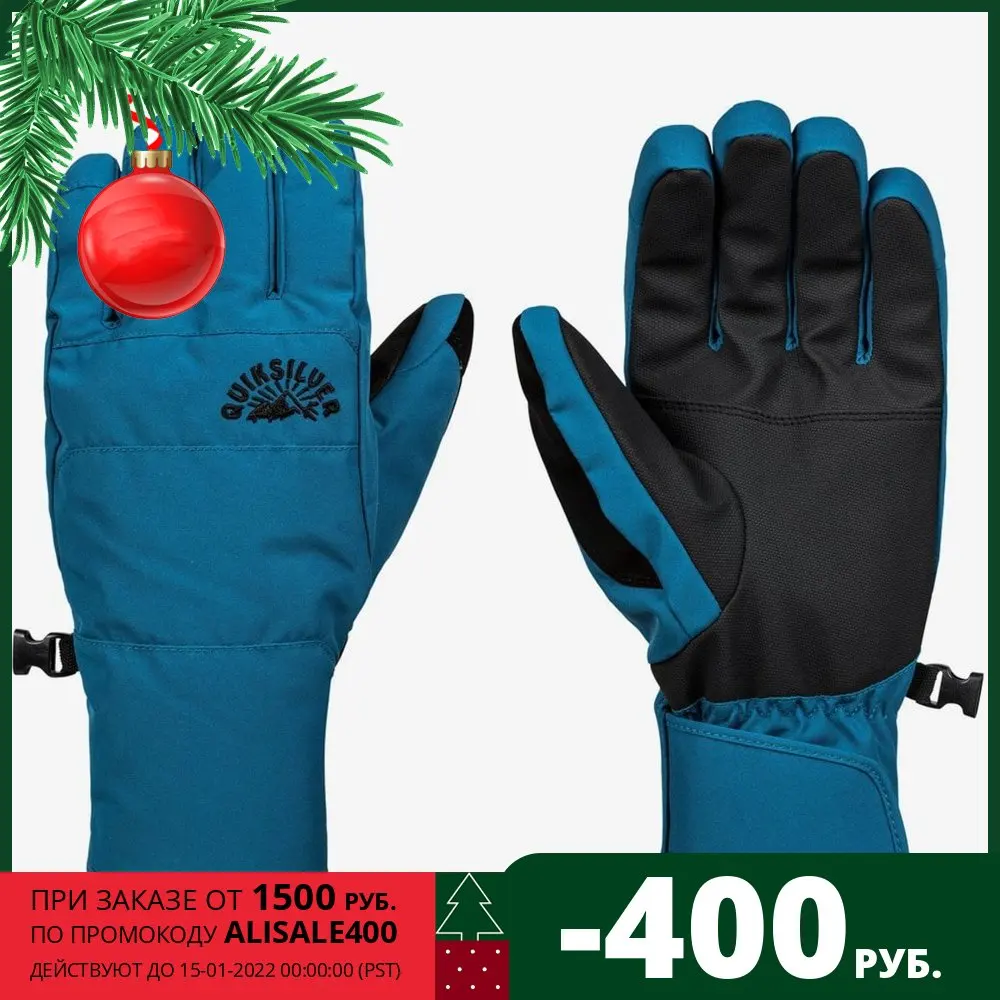 Men's snowboard gloves Quiksilver Cross Glove M Glov BSE0 EQYHN03127-BSE0 Boardriders Winter professional anti-slip outdoor mountaineering hiking