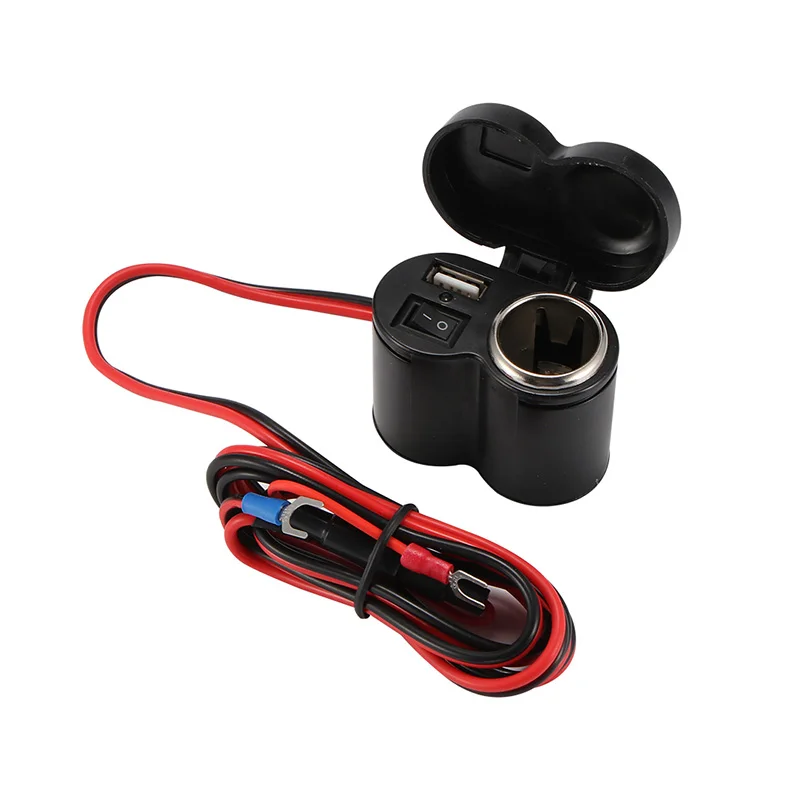TIOODRE 12V 24V мотоцикл Скутер Руль USB Зарядное устройство Водонепроницаемый