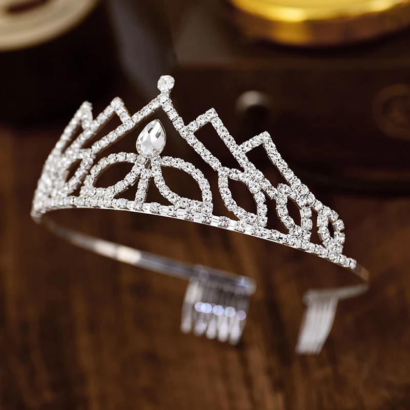 Свадебная большая корона свадебные хрустальные тиары и короны женские Украшения