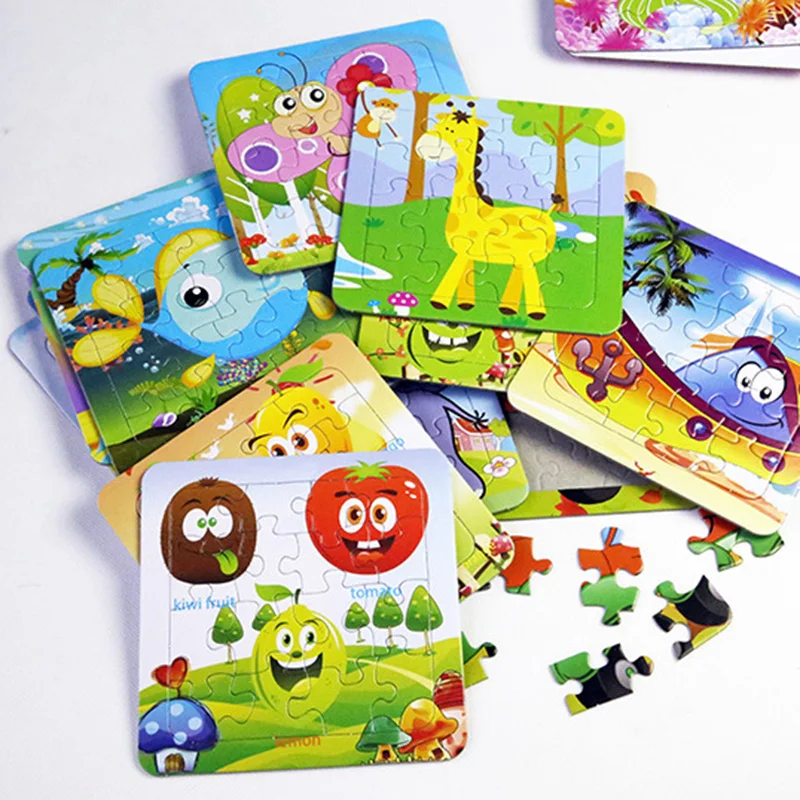 3 шт./компл. Новые Креативные 3D бумажные Пазлы для детей волшебные игрушки детские