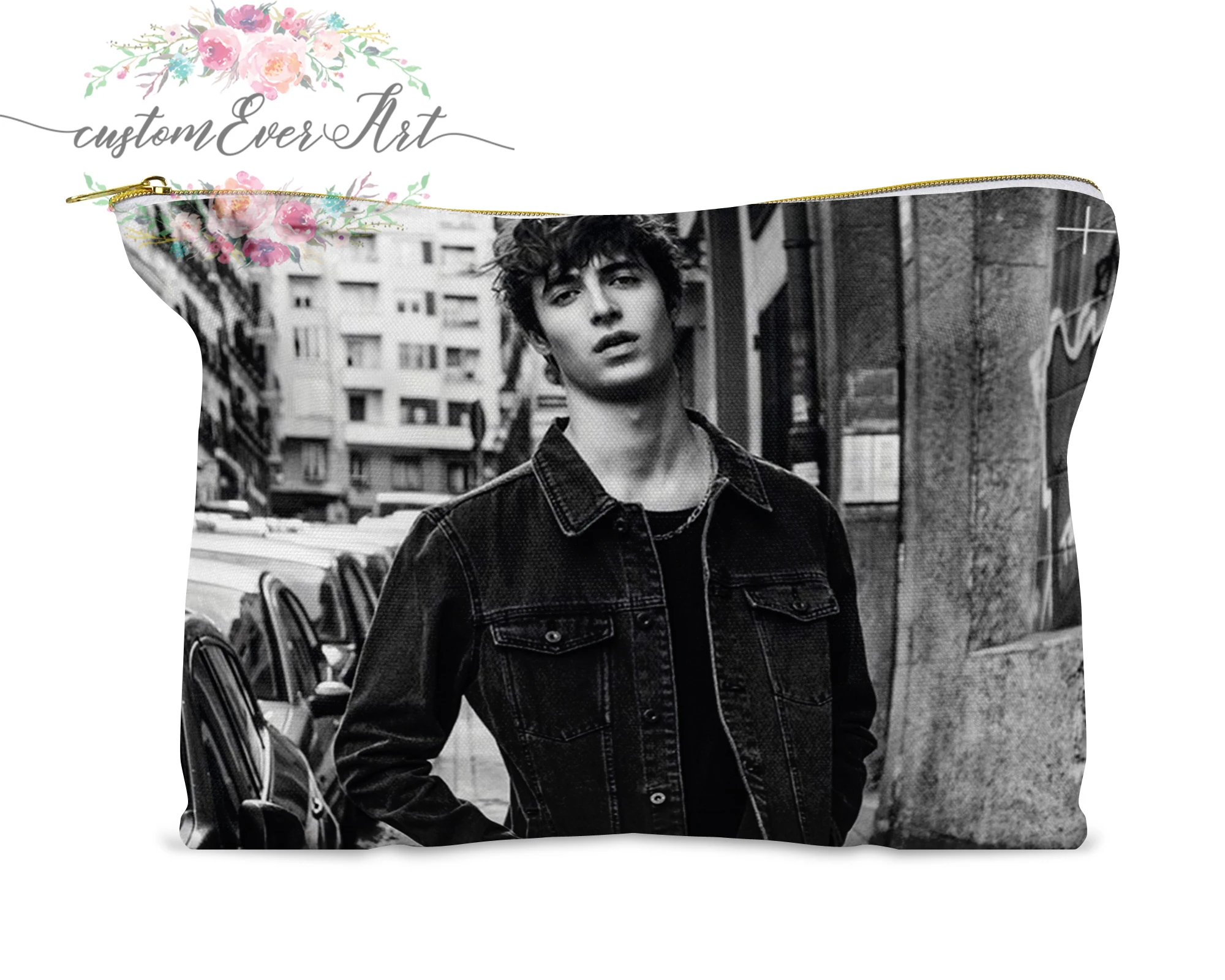 

Oscar Kindelan cosmetic bag personalized small makeup bag funny makeup organizer toiletry bag zipper pouch