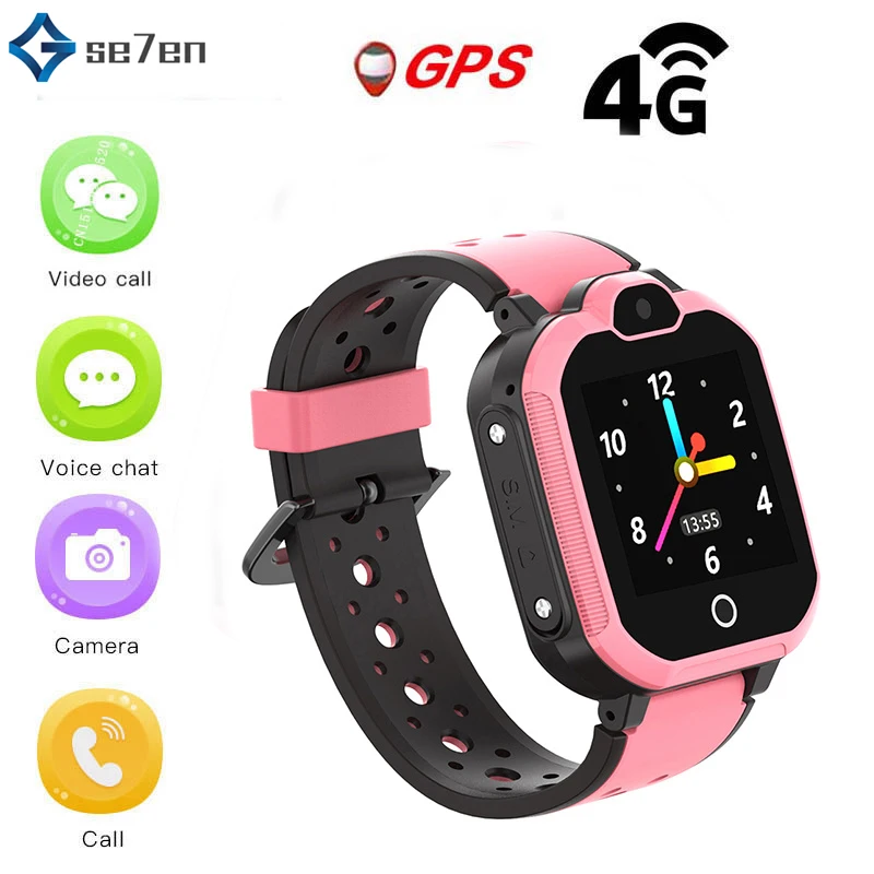 Смарт-часы детские 4G Wi-Fi GPS SOS | Электроника