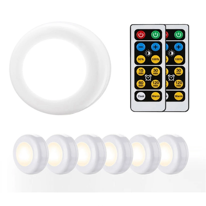 Светодиодный светильник с дистанционным управлением питанием от аккумулятора и