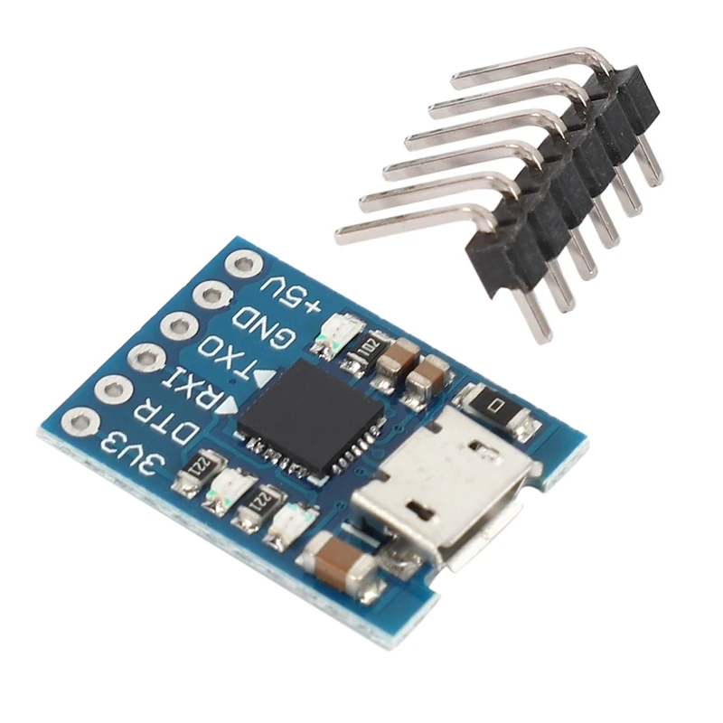 Micro-USB к UART TTL модуль 6-контактный последовательный преобразователь CP2102 STC |