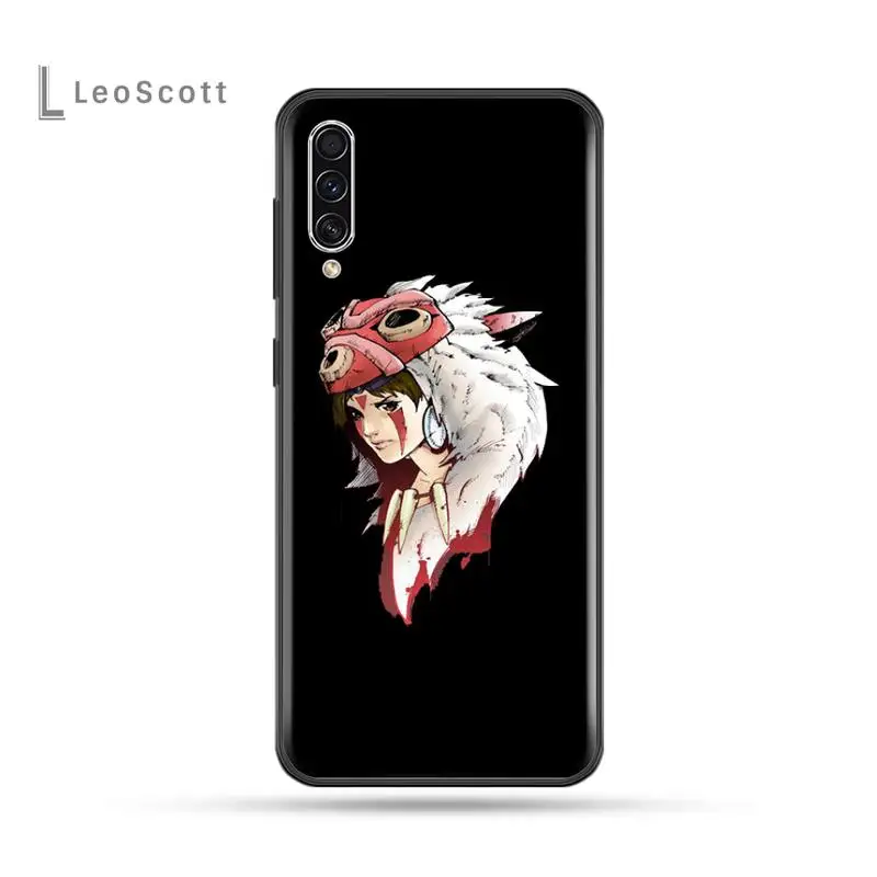 

Japanese Anime Princess Mononoke Phone Case For Samsung Galaxy A 3 6 7 8 10 21 01 11 31 91 10S 20S 30S 50S PLUS