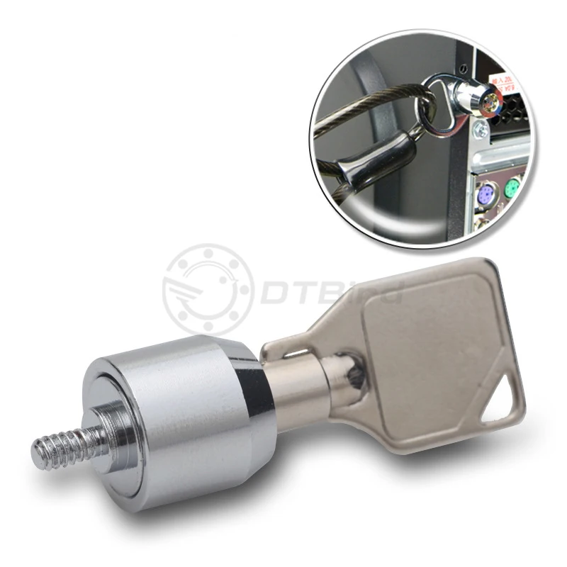 Новейшие компьютерные Чехлы винтовая Блокировка ключа блокировка шасси для