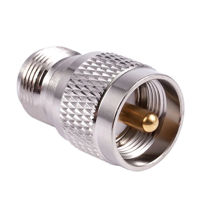 UHF Male PL259 to N Female M/F прямой Коаксиальный RF адаптер|Соединители| |