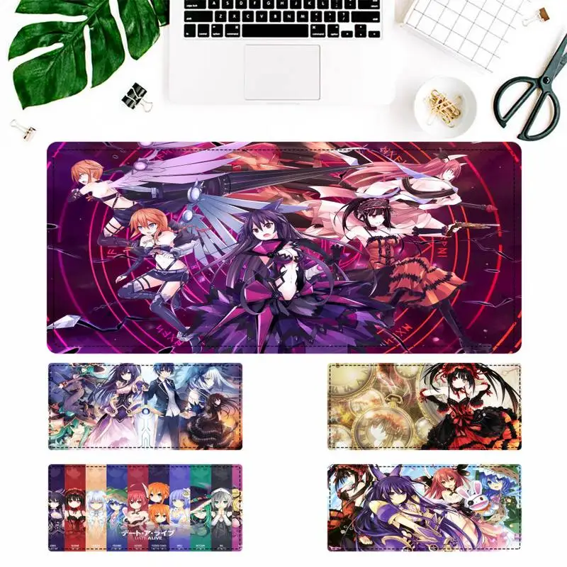

Fashion DATE A LIVE Mouse Pad Laptop PC Computer Mause Pad Desk Mat For Big Gaming Mouse Mat For Overwatch/CS GO