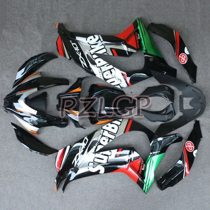 

Injection For KAWASAKI NINJA ZX-10R ZX1000 2016 2017 2018 2019 Black Orange 10R 1000 10 R ZX10R 16 17 18 19 Fairings