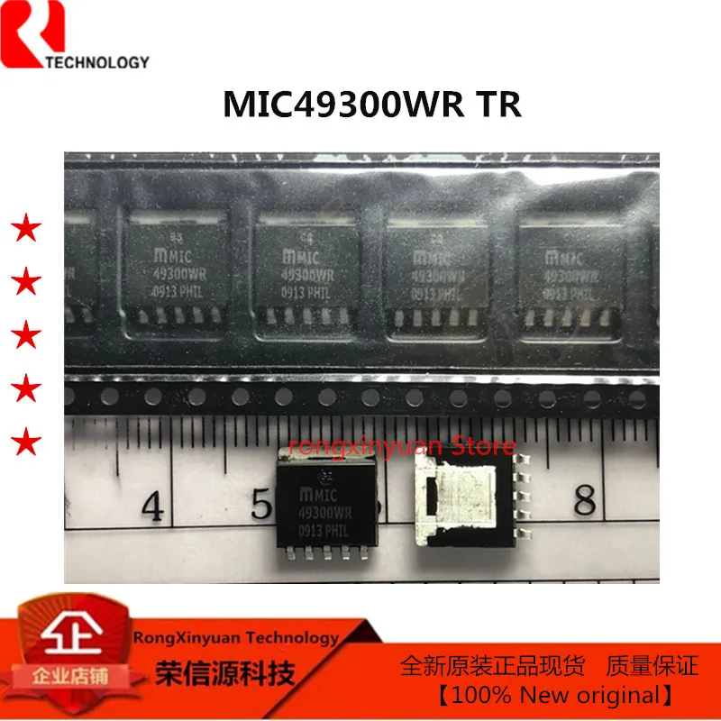 MIC49300WR TR ADJ S-PAK-5 49300WR MIC49300BR MIC49300 3.0A низкое напряжение LDO Регулятор с двойным входным напряжением s 100% Neworiginal