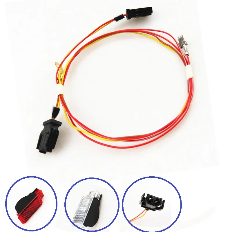 

Red/White Door Panel Warning Lights Lmap Cable Harness Wire Plug For A1 A3 A4 B8 A5 A6 A7 A8 Q3 Q5 Q7 TT Seat Leon Toledo Ibiza