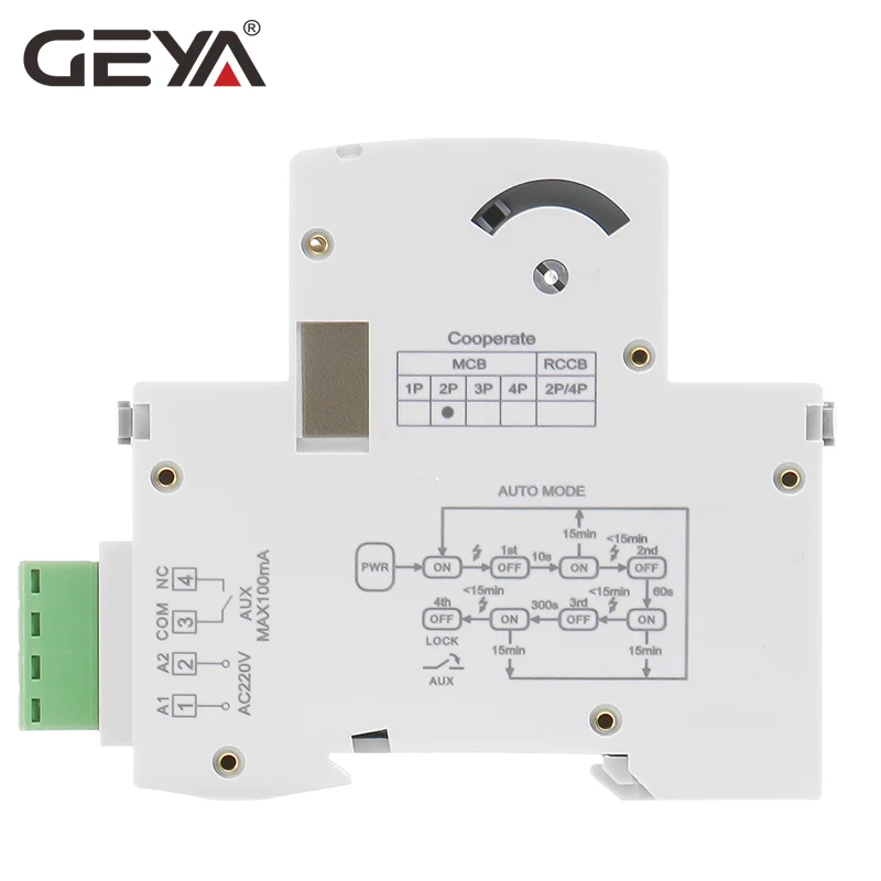 GEYA Din Rail автоматический выключатель АПВ Мини автомат защити GRD9L R GYM9 Американская