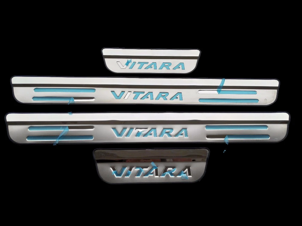 Защитные наклейки для автомобильных педалей из нержавеющей стали аксессуары suzuki