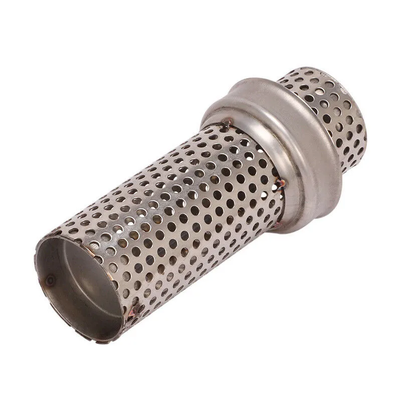 

1PCS Car Muffler 304 Stainless Steel 51mm Easy Installation Removable Waterproof