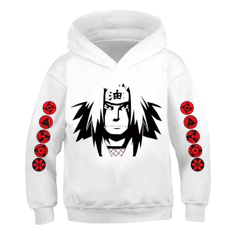 

Ninja hoodies Long Sleeve and Pure Cotton black Sweatshirts hooded children boys and girls little na ruto newest printed hoodies