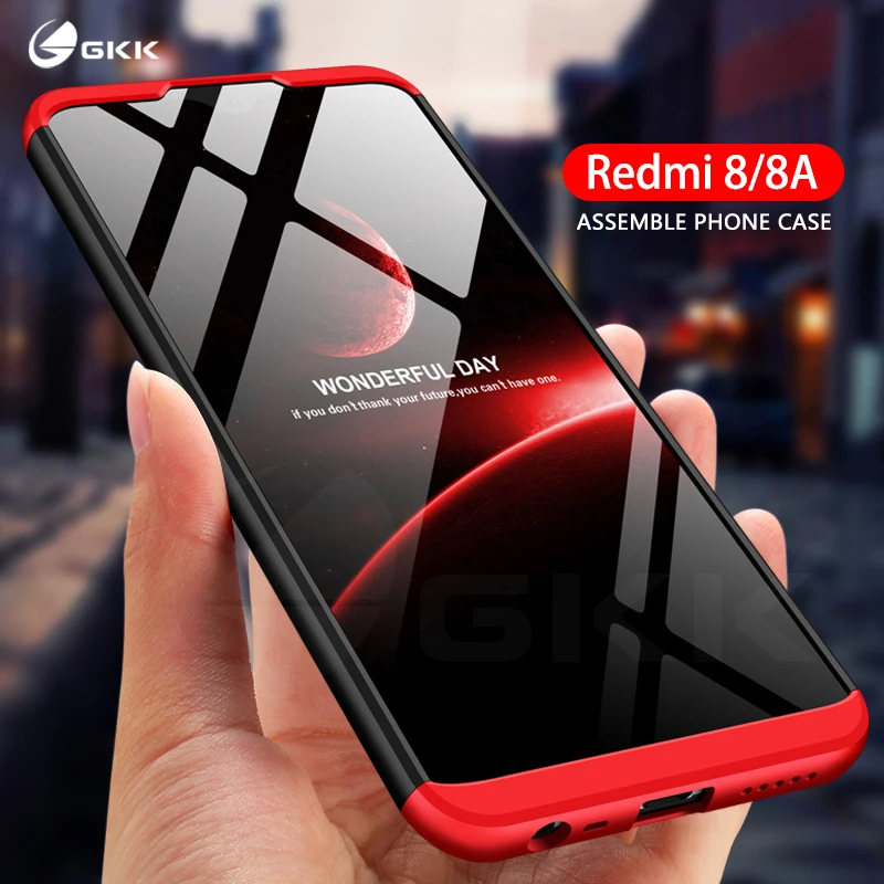 Чехол для Xiaomi Redmi 8 8A из поликарбоната матовый|Бамперы| |